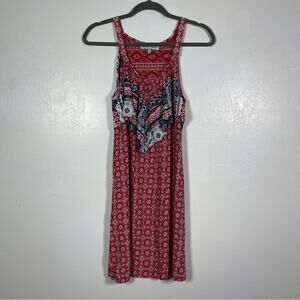 Almost Famous. Bandana Print Summer Dress. Size Small. Excellent condition!